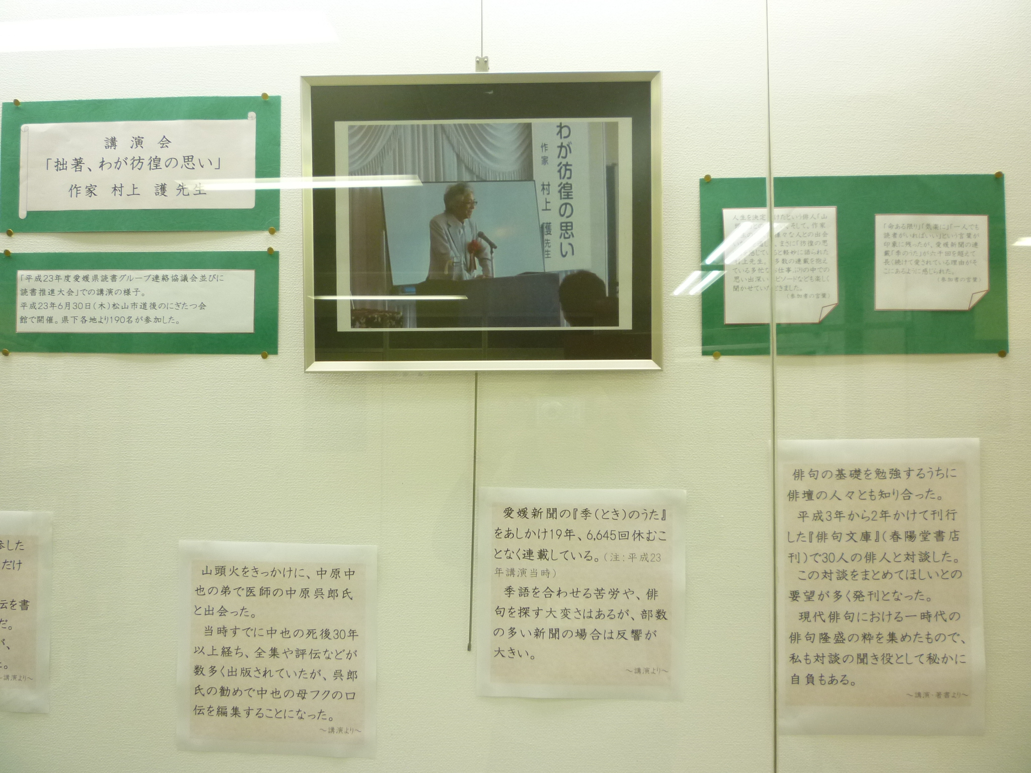 展示の様子