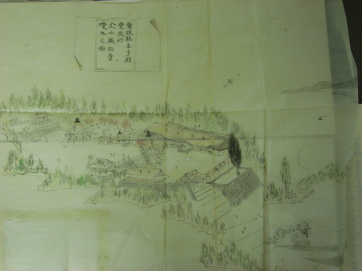 金山出石寺絵図